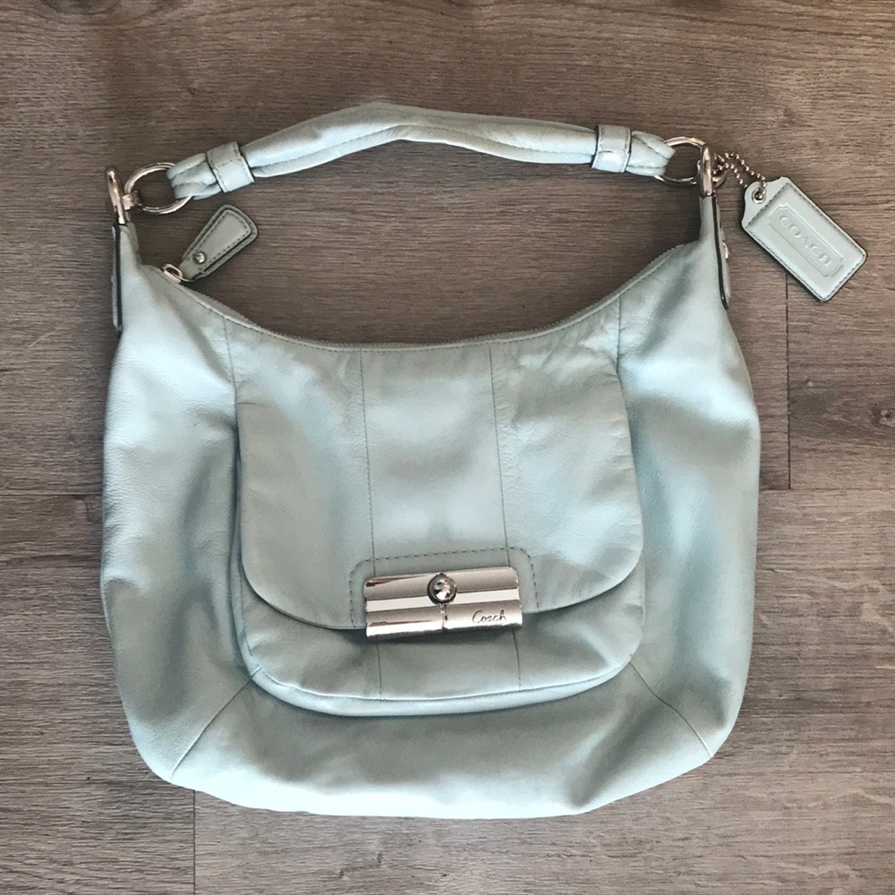 Coach Leather Hobo Bag